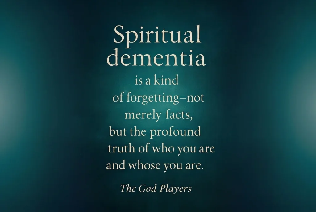 Spiritual Dementia Part 2 Spiritual Dementia Part 2